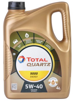 Ulei motor TOTAL Quartz 9000 Energy 5W40 216600, volum 4 litri, sintetic – imagine produs