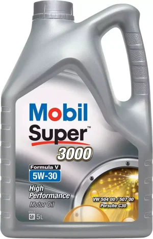 Ulei motor MOBIL Super 3000 Formula V 5W30 154447, volum 5 litri, sintetic – imagine produs