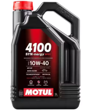 Ulei motor MOTUL 4100 SYN-nergy SPEC 10W40, volum 5 litri, sintetic – imagine produs
