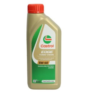 Ulei motor CASTROL EDGE Turbo Diesel 5W40 1535B5, volum 1 litru, sintetic – imagine produs