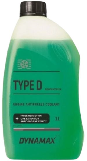Antigel concentrat DYNAMAX tip D, culoare verde, volum 1 litru Antigel concentrat DYNAMAX tip D, culoare verde, volum 1 litru – imagine produs