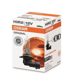 Bec far faza lunga 12 V, HIR2 PX22D 55W, original, OSRAM 9012 – imagine produs