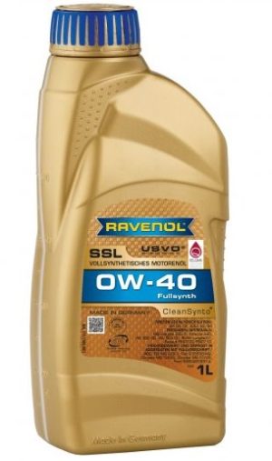 Ulei motor RAVENOL SSL 0W40 USVO 1111108-001, volum 1 litru, sintetic – imagine produs