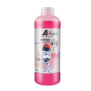 Antigel preparat AI PERFECT G12R 100AIPG12R1, -35 Celsius, volum 1 litru, roz – imagine produs