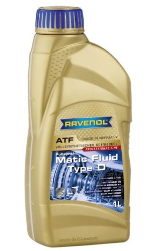 Ulei pentru transmisie automata RAVENOL ATF Matic Fluid Type D 1211121-001, rosu, volum 1 litru, sintetic – imagine produs