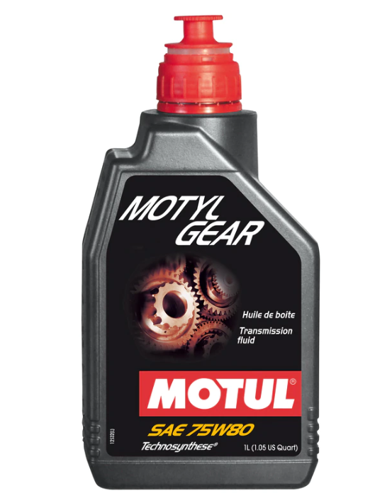 Ulei pentru cutie viteze manuala MOTUL MOTYLGEAR SAE 75W80, volum 1 litru, sintetic Ulei pentru cutie viteze manuala MOTUL MOTYLGEAR SAE 75W80, volum 1 litru, sintetic – imagine produs