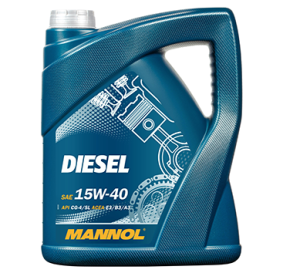 Ulei motor MANNOL Diesel 15W40 MN7402-5, volum 5 litri, mineral – imagine produs