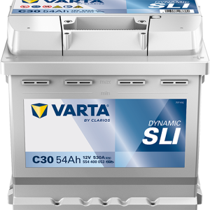 Baterie auto VARTA Dynamic SLI C30 554400053K262, 12 V, 54 Ah, 530 A, 207x175x190 mm – imagine produs