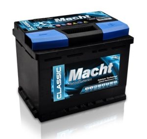 Baterie auto MACHT 25345, tensiune 12 V, amperaj 65 Ah, curent pornire 580 A, 242 x 175 x 190 mm – imagine produs