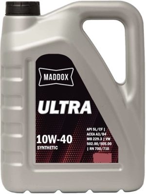 Ulei motor MADDOX ULTRA 10W40 A3/B4 MDXU1040/4, volum 4 litri, sintetic – imagine produs