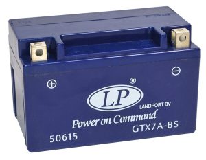Baterie moto LANDPORT GTX7A-BS, 12 V, 6 Ah, cu gel – imagine produs