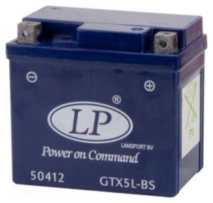 Baterie moto LANDPORT GTX5L-BS, 12 V, 4 Ah, 60 A, cu gel – imagine produs