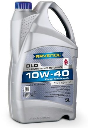 Ulei motor RAVENOL DLO 10W40 1112111-005, CleanSynto, volum 5 litri, semi sintetic – imagine produs