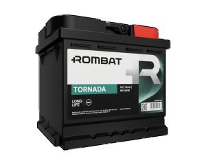 Baterie auto ROMBAT TORNADA 5503510048RB, tensiune 12 V, amperaj 50 Ah, curent pornire 480 A – AutoRival | AutoRival