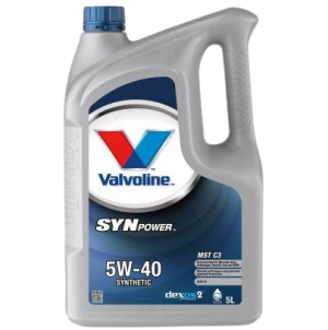 Ulei motor VALVOLINE SYNPOWER MST C3 5W40 V540SPMSTC3/5, volum 5 litri, sintetic – imagine produs