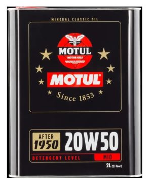 Ulei motor MOTUL CLASSIC 20W50, volum 2 litri, mineral – imagine produs