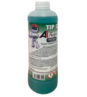 Antigel concentrat AI PERFECT 100AIPD1, G11+, tip D, volum 1 litru Antigel concentrat AI PERFECT 100AIPD1, G11+, tip D, volum 1 litru – imagine produs