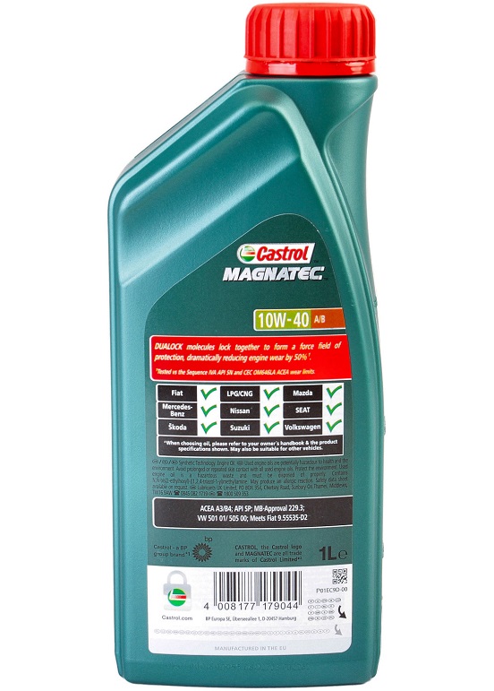 Ulei motor CASTROL Magnatec A3/B4 (A/B) 10W40, volum 1 litru, sintetic Ulei motor CASTROL Magnatec A3/B4 (A/B) 10W40, volum 1 litru, sintetic – imagine produs