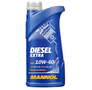 Ulei motor MANNOL Diesel Extra 10W40 MN7504-1, volum 1 litru, semi sintetic – imagine produs