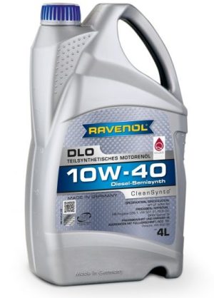 Ulei motor RAVENOL DLO 10W40 1112111-004, CleanSynto, volum 4 litri, semi sintetic – imagine produs