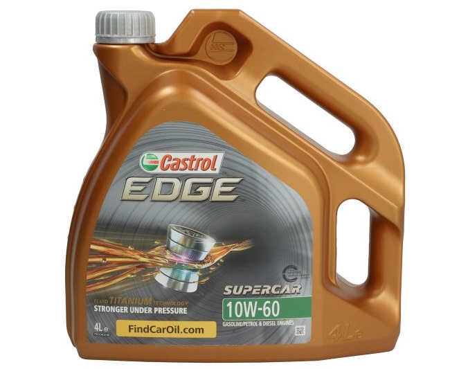 Ulei motor CASTROL EDGE SUPERCAR 10W60 15A003, volum 4 litri, sintetic Ulei motor CASTROL EDGE SUPERCAR 10W60 15A003, volum 4 litri, sintetic – imagine produs