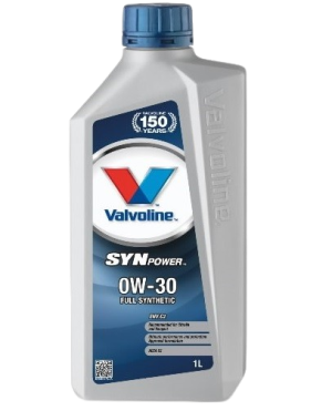 Ulei motor VALVOLINE SYNPOWER ENV C2 0W30 V030SPENVC2/1, volum 1 litru, sintetic – imagine produs
