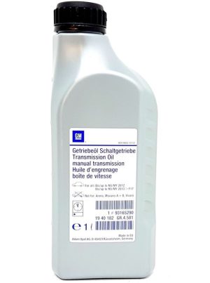 Ulei pentru transmisie manuala GM 93165290 75W80, volum 1 litru, rosu, GL 4, GM BOT402, GM 19 40 182, pana la an 2012 – imagine produs