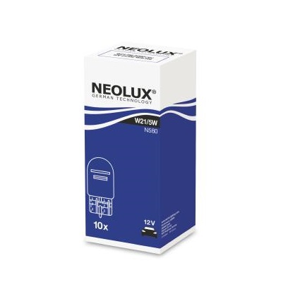 Set 10 becuri auto fara soclu NEOLUX N580, 12V, W21/5W, W3X16Q Set 10 becuri auto fara soclu NEOLUX N580, 12V, W21/5W, W3X16Q – imagine produs