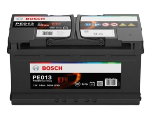 Baterie auto BOSCH 0 092 PE0 130, tensiune 12 V, amperaj 95 Ah, curent pornire 900 A Baterie auto BOSCH 0 092 PE0 130, tensiune 12 V, amperaj 95 Ah, curent pornire 900 A – imagine produs