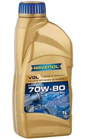 Ulei transmisie manuala si axa transmisie RAVENOL VGL 70W80 1221112-001, volum 1 litru, full sintetic – imagine produs