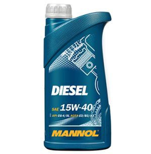Ulei motor MANNOL Diesel 15W40 MN7402-1, volum 1 litru, mineral – imagine produs