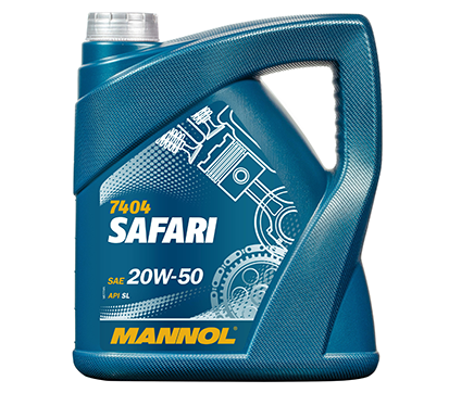 Ulei motor MANNOL Safari 20W50 MN7404-4, volum 4 litri Ulei motor MANNOL Safari 20W50 MN7404-4, volum 4 litri – imagine produs