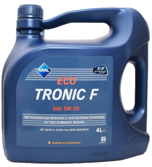 Ulei motor ARAL EcoTronic F 5W20 15570E, volum 4 litri Ulei motor ARAL EcoTronic F 5W20 15570E, volum 4 litri – imagine produs