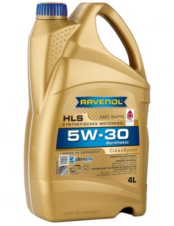 Ulei motor RAVENOL HLS 5W30 1111119-004, volum 4 litri, sintetic Ulei motor RAVENOL HLS 5W30 1111119-004, volum 4 litri, sintetic – imagine produs