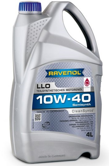 Ulei motor RAVENOL LLO 10W40 1112112-004, volum 4 litri, semi sintetic Ulei motor RAVENOL LLO 10W40 1112112-004, volum 4 litri, semi sintetic – imagine produs
