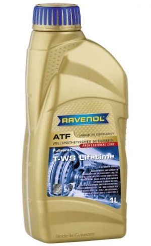 Ulei pentru transmisie automata RAVENOL ATF T-WS Lifetime 1211106-001, volum 1 litru, sintetic – imagine produs