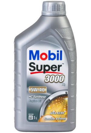 Ulei motor MOBIL Super 3000 X1 5W40, volum 1 litru, sintetic – imagine produs