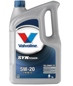 Ulei motor VALVOLINE SYNPOWER FE 5W20 V520SPFE/5, volum 5 litri, sintetic – imagine produs