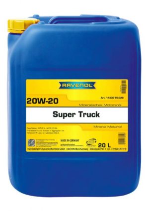 Ulei motor RAVENOL Super Truck 20W20 1123715-020, volum 20 litri, monograd Ulei motor RAVENOL Super Truck 20W20 1123715-020, volum 20 litri, monograd – imagine produs