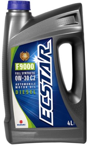 Ulei motor SUZUKI ECSTAR F9000 Diesel C2 0W30 99000-21E40B047, volum 4 litri, sintetic – imagine produs