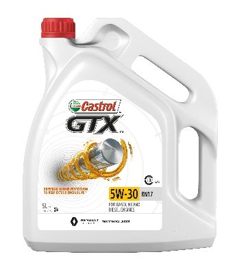 Ulei motor CASTROL GTX RN-SPEC RN17 5W30 15CC30, volum 5 litri, sintetic Ulei motor CASTROL GTX RN-SPEC RN17 5W30 15CC30, volum 5 litri, sintetic – imagine produs