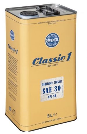 Ulei motor RAVENOL Oldtimer Classic 30 API SB 1118113-005, volum 5 litri Ulei motor RAVENOL Oldtimer Classic 30 API SB 1118113-005, volum 5 litri – imagine produs