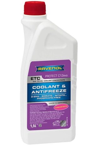 Antigel concentrat RAVENOL ETC Protect C12evo 1410165-150, volum 1.5 litri Antigel concentrat RAVENOL ETC Protect C12evo 1410165-150, volum 1.5 litri – imagine produs