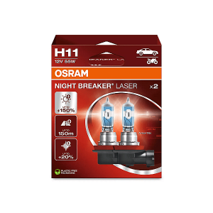 Set 2 becuri auto H11 12V OSRAM Night Breaker Laser 64212NL-2HB, 35 W – imagine produs