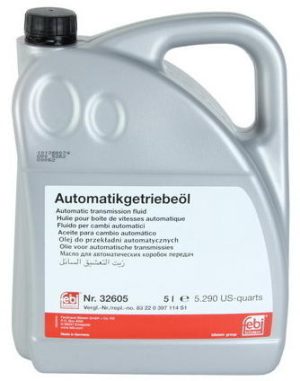 Ulei pentru cutie viteze automata FEBI BILSTEIN ATF VI 32605, volum 5 Iitri, rosu – imagine produs