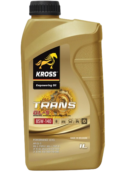 Ulei transmisiile manuale hipoide KROSS TRANS GL-5 85W140 SN40201-KS-19588, volum 1 litru, mineral Ulei transmisiile manuale hipoide KROSS TRANS GL-5 85W140 SN40201-KS-19588, volum 1 litru, mineral – imagine produs