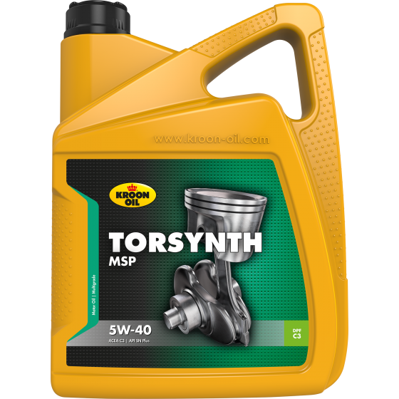 Ulei motor KROON OIL Torsynth MSP 5W40 37101, volum 5 litri, sintetic Ulei motor KROON OIL Torsynth MSP 5W40 37101, volum 5 litri, sintetic – imagine produs