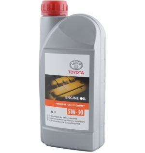 Ulei motor TOYOTA Premium Fuel Economy PFE 5W30 0888086076, volum 1 litru, sintetic, pentru motoare benzina sau diesel cu DPF – imagine produs