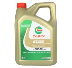 Ulei motor CASTROL Edge LongLife IV 0W20 15B6C4, volum 4 litri, sintetic – imagine produs