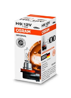 Bec far faza lunga 12 V, H9 65 W, original, OSRAM 64213 Bec far faza lunga 12 V, H9 65 W, original, OSRAM 64213 – imagine produs